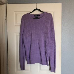 100% Cashmere Ralph Lauren Polo Sweater